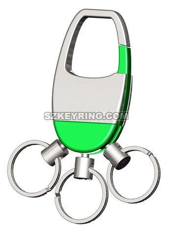 Metal Multi-ring Keyring-MMRK0021
