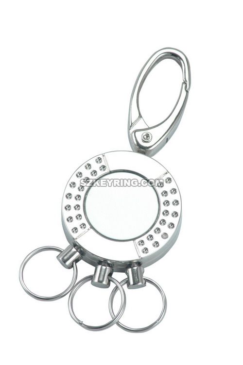 Metal Multi-ring Keyring-MMRK0026