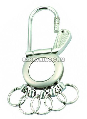 Metal Multi-ring Keyring-MMRK0033