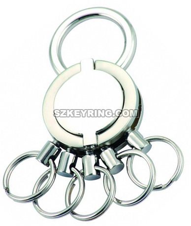 Metal Multi-ring Keyring-MMRK0043