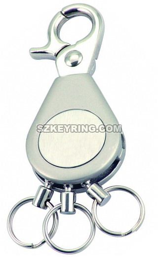 Metal Multi-ring Keyring-MMRK0049