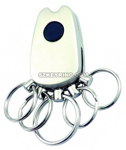 Metal Multi-ring Keyring-MMRK0051