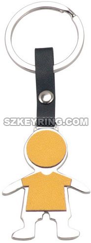Leather Ordinary Keyring-LOK0023