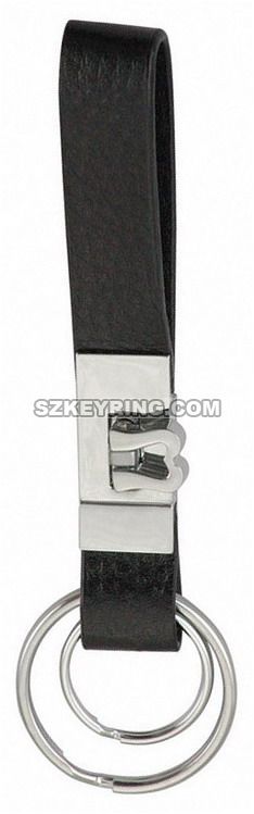 Leather Multi-ring Keyring-LMRK0159