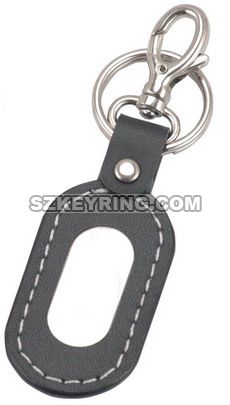 Leather Multi-ring Keyring-LMRK0185