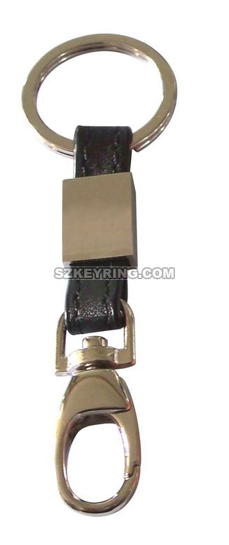 Leather Multi-ring Keyring-LMRK0188