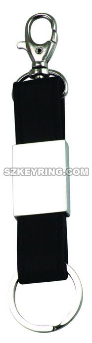 Leather Multi-ring Keyring-LMRK0190